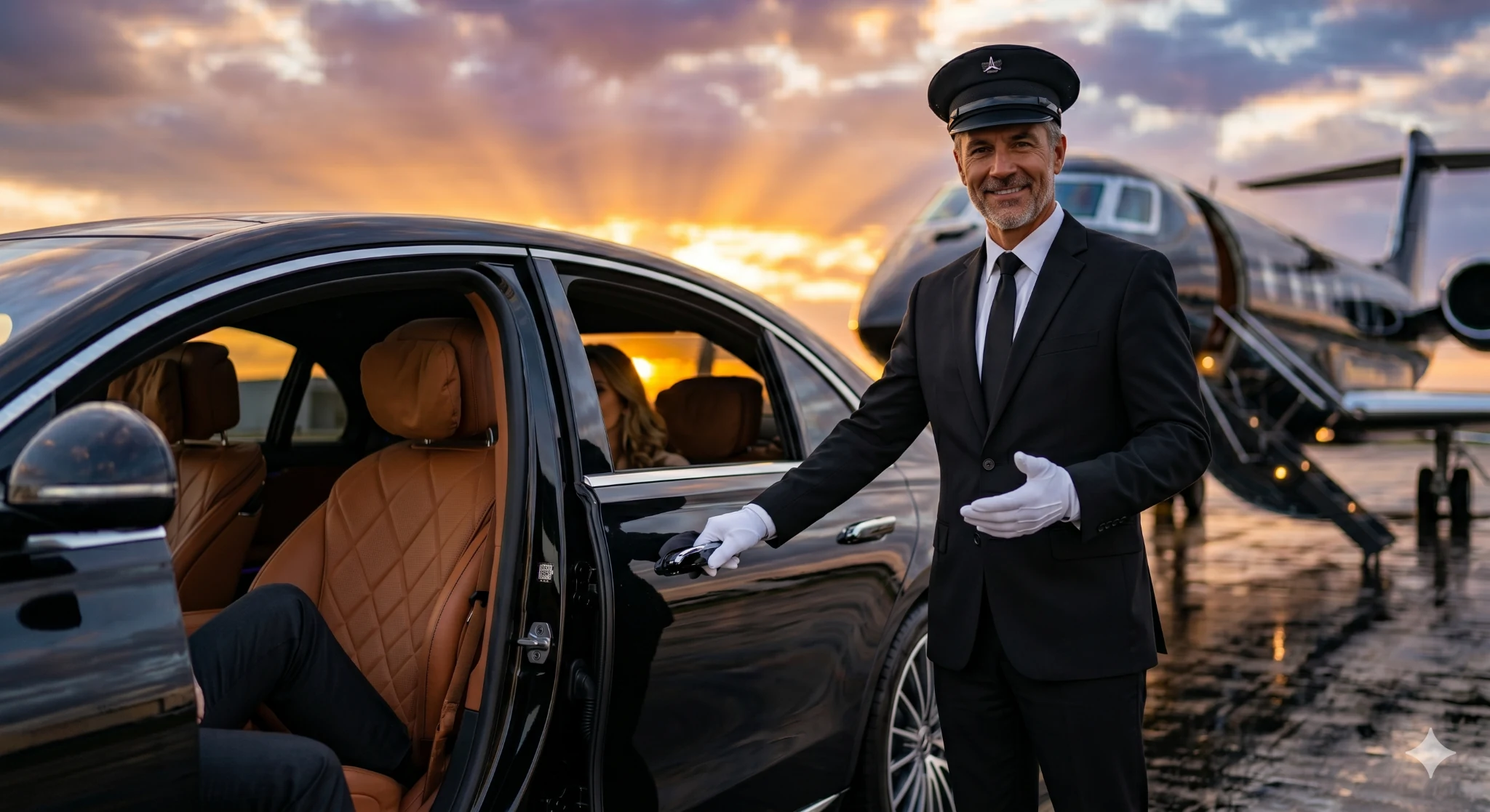 Professional chauffeur service